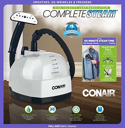 Conair CompleteSteam 1500 Watt Full Size Garment Steamer