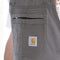 Carhartt Mens Rugged Flex® Relaxed Fit Canvas Bib Overall, Gravel, 44W x 34L