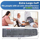 Extra Large Blood Pressure Cuff, ELERA Replacement Extra Large Cuff Applicable for 9”-20.5” Inches (22-52CM) Big Arm, Cuff Only BP Machine Not Included