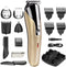 Hair Clipper Beard Trimmer Kit for Men, Cordless Shaver Razor Beard & Mustache Trimmer Rechargeable Men Haircut Grooming Kit