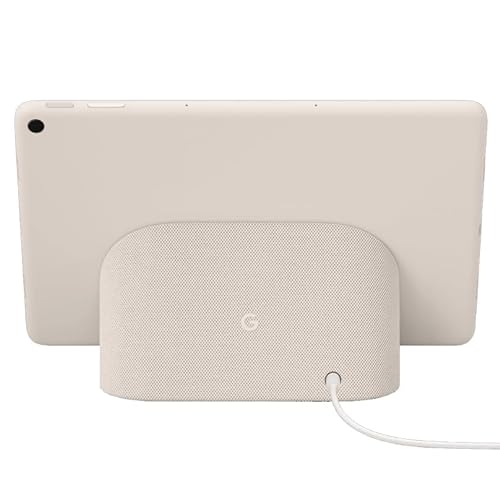 Google Pixel Tablet with Charging Speaker Dock (11 Inch Display, 256 GB Storage, Android, 8 GB RAM) – Porcelain