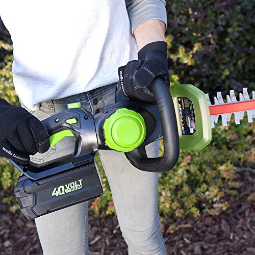 GreenWorks 24-Inch 40V Cordless Hedge Trimmer, 3Ah Battery, HT-240