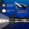 ORCATORCH D560 Mini Scuba Dive Light Headlamp Rotary Switch Underwater Torch with 360 Degrees Rotatable Mask Clip, Backup Batteries, Lanyard, O-Rings (Not Included Snorkel Mask) (Black)