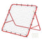 VEVOR Soccer Rebounder Rebound Net, Kick-Back 100x100 cm, Portable Football Training Gifts, Fully Adjustable Angles Goal Net, Aids & Equipment for Kids Teens & All Ages, Easy Set Up & Perfect Storage