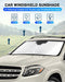 KUST Windshield Sun Shade for Mercedes-Benz GL-Class 2013-2019 Window Shade Sun Visor Cover Foldable Blocks UV Rays Keep Your Car Cooler