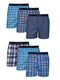 Hanes Mens Tagless Boxer with Exposed Waistband Multi-Packs, 6 Pack - Assorted, 3X-Large