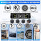 Tyre Pressure Monitoring System, Solar Wireless TPMS + 4 External Sensors, Real-time Detection, Auto Security Alarm