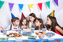 Paw Dog Patrol Birthday Party Set, 61 Pieces, Children's Birthday Tableware, Tablecloth, Napkins, Plates, Paw Dog Patrol Theme Party Birthday Decoration, Boys and Girls Birthday Party Accessories