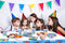 Paw Dog Patrol Birthday Party Set, 61 Pieces, Children's Birthday Tableware, Tablecloth, Napkins, Plates, Paw Dog Patrol Theme Party Birthday Decoration, Boys and Girls Birthday Party Accessories