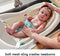 Fisher-Price 4-in-1 Tub Pacific Pebble, Convertible Baby to Toddler Bath tub with Support and seat