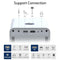 ZENTUS 4K Supported Projector with autofocusing and 40 Degree Keystone, Twitch App, WiFi Bluetooth Portable Projector, 9500 Lumens, Compatible for PC/iPhone/iOS/Android/tablet/PS4/PS5/TV Stick