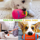 Dog Chew Toys for Puppy Teething Training,Interactive Stuffed Plush Dog Squeak Toys for Small Dogs,9 Packs Dog Rope Toys Puppy Chew Squeaky Toys, Rope Knot Chew Toy for Dental Cleaning and Teething