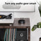 WiiM Mini AirPlay2 Wireless Audio Streamer, Multiroom Stereo, Preamplifier, Compatible with Alexa and Siri Voice Assistants, Stream Hi-Res Audio from Spotify, Amazon Music and More
