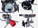 Outdoor Picnic Gas Burner Portable Camping Hiking Mini Stove Cooker Butane BBQ