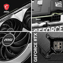 MSI GeForce RTX 4070 Ventus 2X 12G OC Graphics Card - RTX 4070 GPU, 12GB GDDR6X (21Gbps/192-bit), PCIe 4.0-2 x TORX Fan 4.0 - HDMI 2.1a, DisplayPort 1.4a