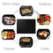 BBQ Grill Mat, 3 BBQ Grill Mats Non Stick Reusable and Baking Mesh for Indoor Outdoor BBQ Works on Gas Charcoal Electric Grill Sheets 60x40CM