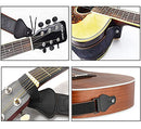 18pcs Guitar Strap Set, BetterJonny Adjustable Black Vintage Guitar Belt with Strap Button Locks for Electric Acoustic Guitar Bass