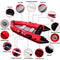 AZXRHWYGS 10 ft Dinghy Boats, 4 Persons Inflatable Boat Fishing Kayak Raft Sport Boat for Adults with Paddles Air Pump Carry Bag