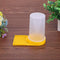 Mikimiqi 2 Pack Beehive Beekeeping Water Dispenser Bee Drinking Beekeeping Equipment Honey Beehive Entrance Feeder Nest Beekeeper Tools (White and Yellow)