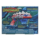 Nerf - Dinosquad - Stegosmash Dart Blaster - US Version - Stegosaurus Dinosaur Design - Pull-Back Priming Handle - 5 Official Nerf Darts - 4-Dart Storage - Toys For Kids - F0805 -Ages 8+