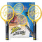 ZAP IT! Bug Zapper Twin Pack - Battery Powered (2Xaa) Mosquito, Fly Killer and Bug Zapper Racket - 3,500 Volt - Safe to Touch