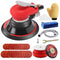 ZFE 5inch/6inch Random Orbital Air Palm Sander Air Random Orbital Sander Vacuum 6" 150mm Pad Hand Power Tool Polisher Grinding Sanding Tools for Auto Body Pneumatic Hose