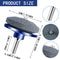 LAOJU Lawnmower Blade Sharpener 4 Pack Rotary Lawn Mower Sharpener with Steel Backing, Universal Garden Tool Blade Sharpener for Power Drill Hand Drill
