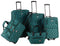 American Flyer Pemberly Buckles 5-Piece Luggage Set, Green, One Size