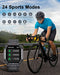 LIGE Military Smart Watches for Men,5ATM Waterproof Outdoors Tactics Sport Fitness Activity Tracker Watch, 1.85'' HD Blood Pressure/Heart Rate Monitor SmartWatches Compatible with iOS and Android