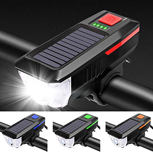 Bike Lights,Bike Lights for Night Riding,IPX5 Waterproof Bicycle Light or Taillight Combinations,Multiple Modes,Suitable for All Kinds of Bicycle