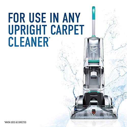 Hoover Free & Clean Deep Cleaning Carpet Shampoo, Concentrated Machine Cleaner Solution, 50oz Hypoallergenic Formula, AH30952, White, 50 Fl Oz (Pack of 1)
