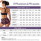 Feitycom Period Swimwear - Menstrual Swimwear Bikini Bottoms - Black and Red Boy Short Leakproof Swim Bottoms for Teens Girls and Women-M