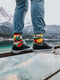PIZZA SOCKS BOX Vege 1 pair Cotton Socks Made In Europe Man Funny Gift!