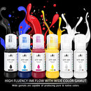L&C DTF Ink for EPSON ET 8550, DTF Transfer Ink Refill for epson et-8550 D570 R1390 DTF Printers, Heat Transfer Printing Ink Set 100ml X 6