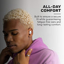 Raycon The Everyday Bluetooth Wireless Earbuds with Microphone- Stereo Sound in-Ear Bluetooth Headset True Wireless Earbuds 32 Hours Playtime (Matte Red)