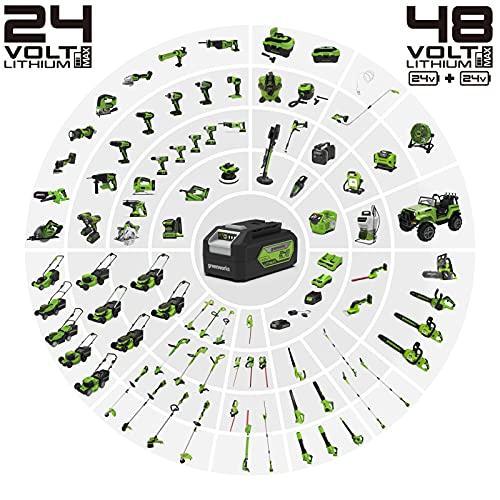 Greenworks 24V Cordless 57cm (22") Deluxe Hedge Trimmer Skin