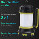 Camping Lantern, Outdoor Led Camping Lantern, Rechargeable Flashlights with 1000LM, 6 Modes, High Power Bank, IPX5 Waterproof Portable Emergency Camping Light for Fishing, Hiking, Reading