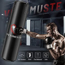 Vensmuste Punching Bag for Adults, 4FT PU Heavy Boxing Bag Set, Heavy Punching Bag with 12OZ Gloves for MMA Karate Kickboxing Boxing Muay Thai Training at Home or Gym - Unfilled Heavy Bag