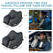 anzhixiu Travel Pillow- Neck Pillows for Travel, Heighten Humps 360 Degree Neck Support Travel Pillows for Sleeping Airplanes,Travel Time,Office Time or at Home, Black