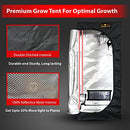 BLACK ORCHID Grow Tent Kit Complete 100W UFO LED Grow Light 60x60x160 cm Full Spectrum Indoor Grow Tent Kit Hydroponics Grow Tent Setup Kit Grow House