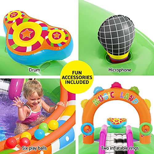 Bestway Inflatable Swimming Play Pool Kids Above Ground Kid Game Toy 3 People