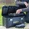 Stanley STST1-75521 Essential 19" Toolbox with Metal latches, Black/Yellow, Inch