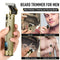 Men's Hair clipper, beard trimmer, professional cordless Hair clipper shaver set, T-shaped shaver with LCD screen, suitable for children and families
