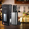 RAXCO Knife Set,10-in-1 Knife Sets for Kitchen with Block,Kitchen Knife Set with Small Knife Block & Sharpener, Knives Set for Kitchen Perfect for Small Kitchen
