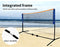 Centra 3m Tennis Volleyball Portable Beach Backyards Badminton Net