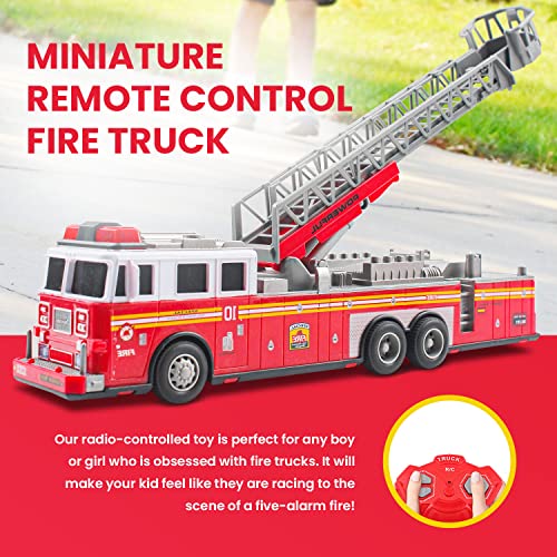 RC Remote Control Fire Truck Toy -