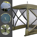 9870 Quick-Set Traveler Shelter, 72 x 72-Inch Portable Popup Gazebo Durable Tent Bug and Rain Protection Easy Setup (3-4 Person), Forest Green