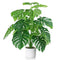 Eyamumo 28" Fake Plants Large Tropical Palm Tree Artificial Monstera Faux Plant Tree in Pot for Indoor Outdoor Home Office Garden Decoration