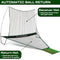 Automatic Ball Return Golf Net for Backyard Driving - - Golf Net Includes Protective Weather Cover  - - Durable 5 Layer Golf Netting - - Golf Net with Hitting Mat - - 10FT X 7FT Golf Net Outdoor Size