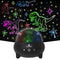 easuntec Dinosaur Toys,Dinosaur Toys for Kids 3-5,Toys for 4 5 6 8 Year Old Boys,Dinosaur Star Projector Night Lights for Kids Room,360 Degree Rotating 9 Colorful Lights Adjustable Brightness (Black)